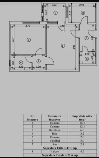 Drumul Taberei 2 camere 52 mp zona Plaza